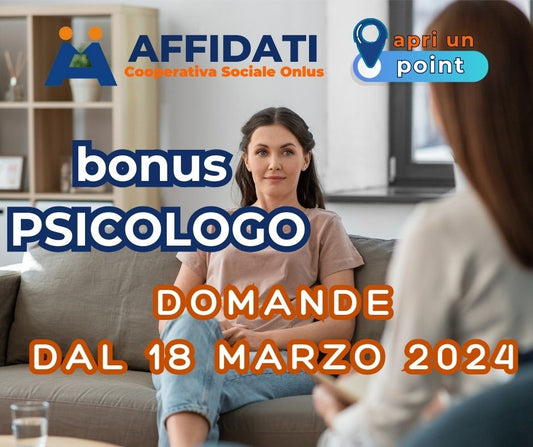 BONUS PSICOLOGO: domande dal 18 marzo 2024