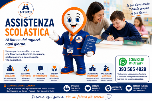 Assistenza scolastica: perché scegliere AF…fidati per tuo figlio