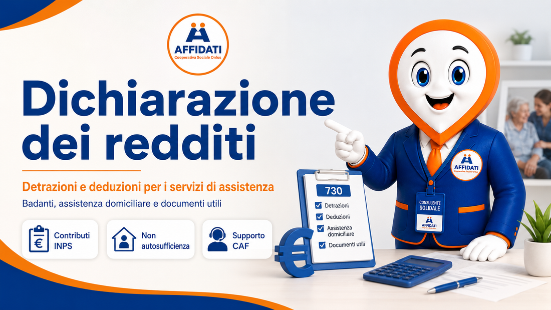 Dichiarazione dei redditi: detrazione e deduzione delle spese di assistenza domiciliare