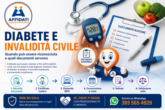Diabete e invalidità civile: quando può essere riconosciuta