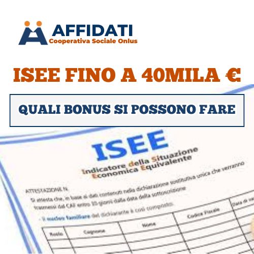 Bonus ISEE fino a 40mila €